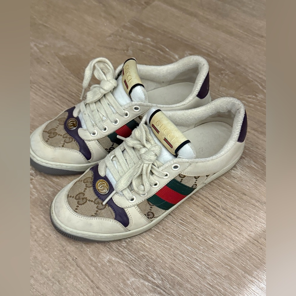 Gucci Screener Sneakers Size 7